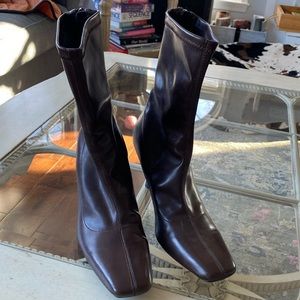 Brown ankle boot
